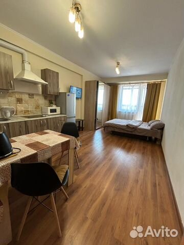 

Квартира-студия, 27 м², 1 кровать