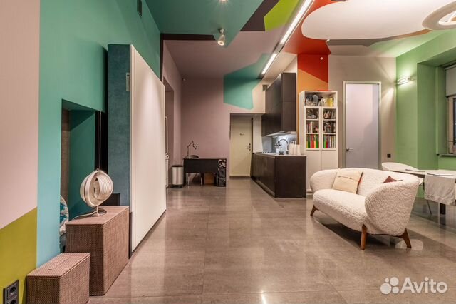 

Квартира-студия, 52 м², 3 кровати