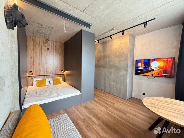 

Квартира-студия, 27,8 м², 2 кровати