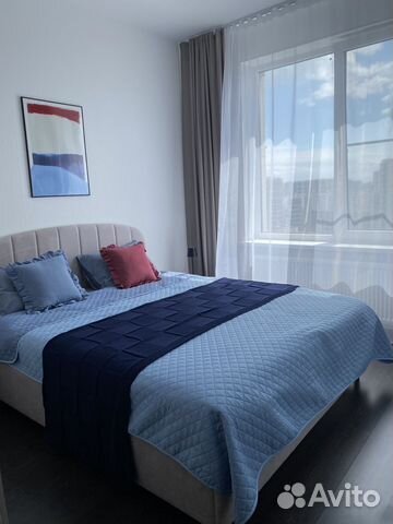 

1-к. квартира, 40 м², 2 кровати