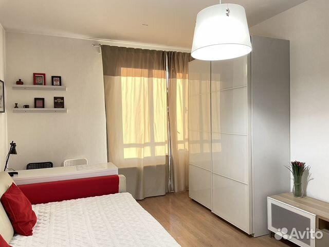 

Квартира-студия, 30 м², 1 кровать
