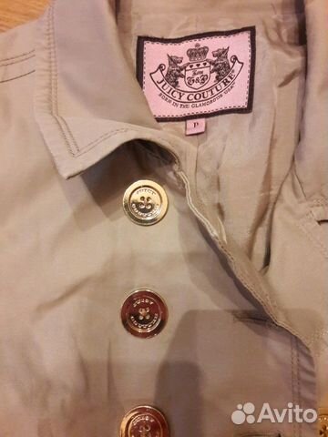 Juicy couture Тренчкот плащ Juicy couture Тренчкот плащ