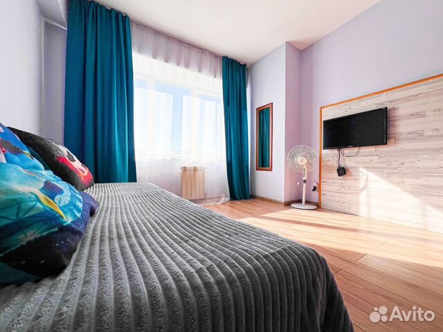 

1-к. квартира, 50 м², 2 кровати