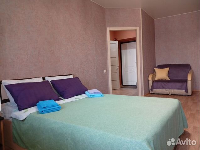 

1-к. квартира, 34 м², 2 кровати