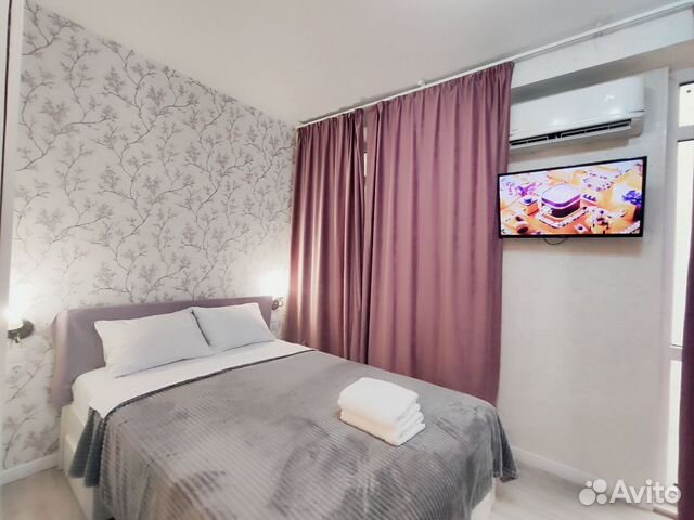 

Квартира-студия, 27 м², 3 кровати