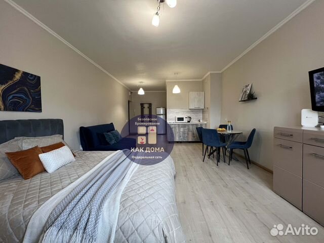 

Квартира-студия, 35 м², 2 кровати