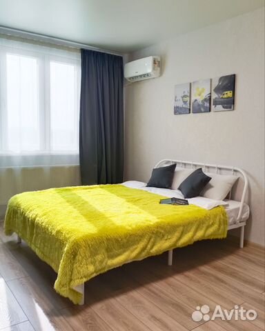 

1-к. квартира, 38 м², 3 кровати