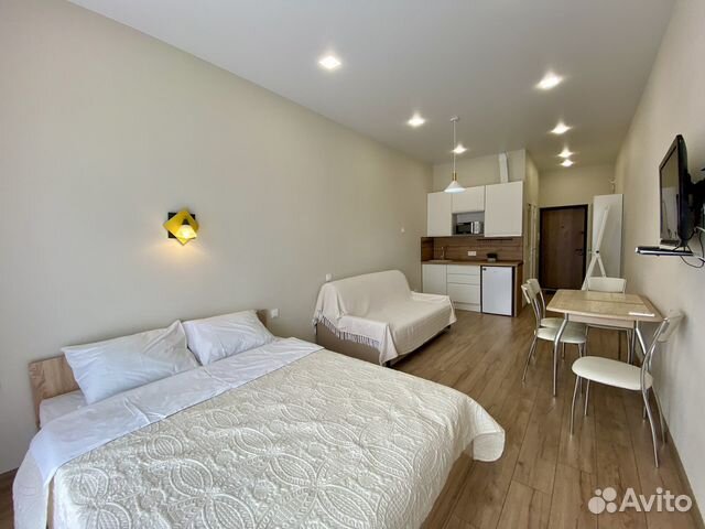 

Квартира-студия, 29,9 м², 2 кровати