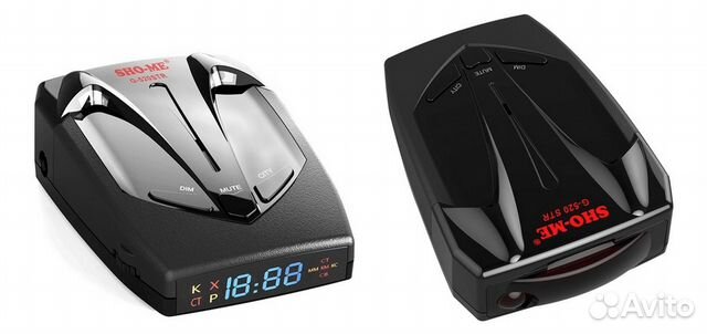 Радар-детектор SHO-ME G-520 STR с модулем GPS