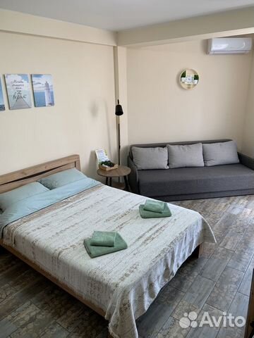 

Квартира-студия, 27,5 м², 2 кровати