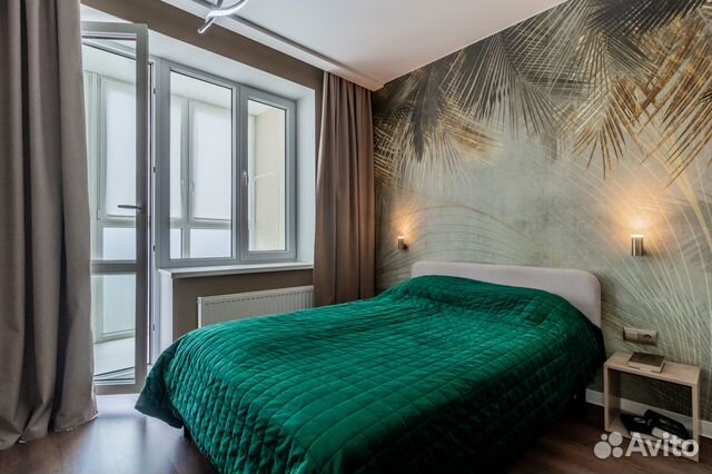 

1-к. квартира, 40 м², 2 кровати