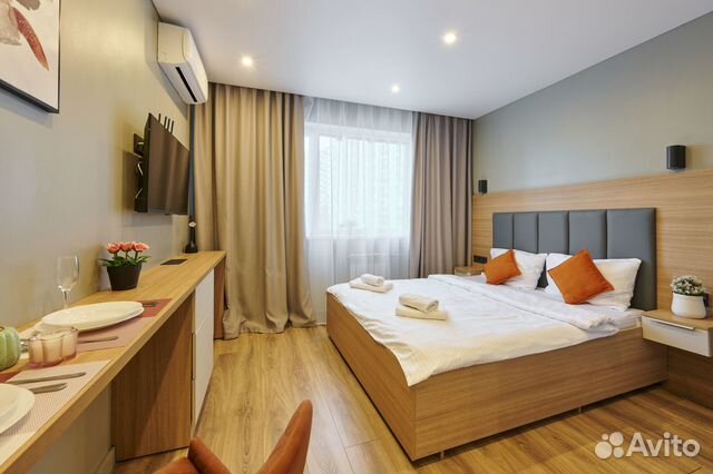 

Квартира-студия, 18 м², 1 кровать