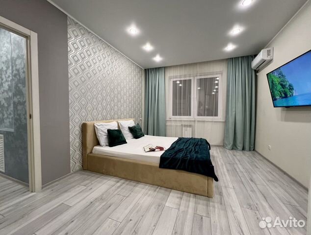 

1-к. квартира, 41 м², 2 кровати