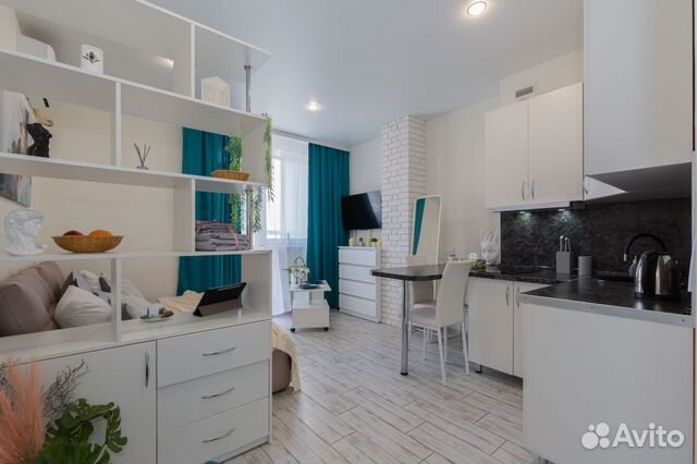 

Квартира-студия, 30 м², 2 кровати