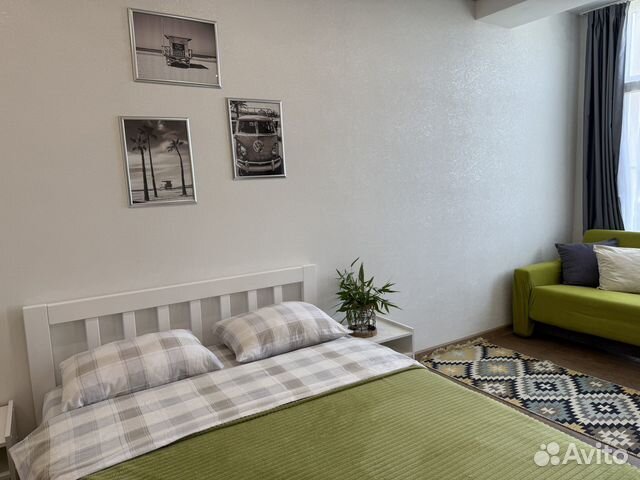 

Квартира-студия, 35 м², 2 кровати