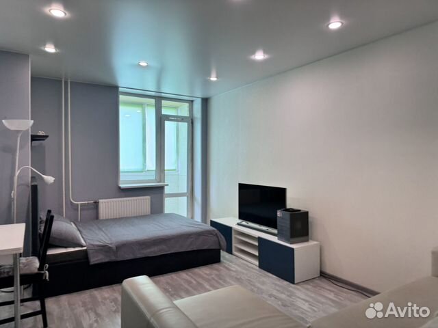 

Квартира-студия, 35 м², 2 кровати