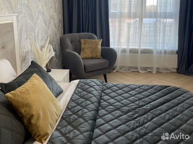 

1-к. квартира, 56 м², 2 кровати
