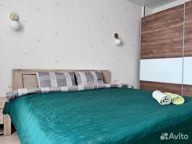 

1-к. квартира, 45 м², 2 кровати