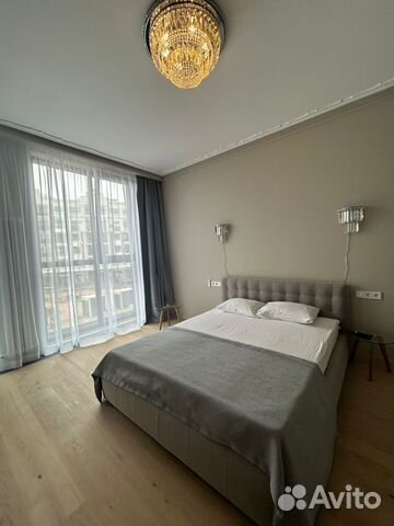 

1-к. квартира, 55 м², 2 кровати