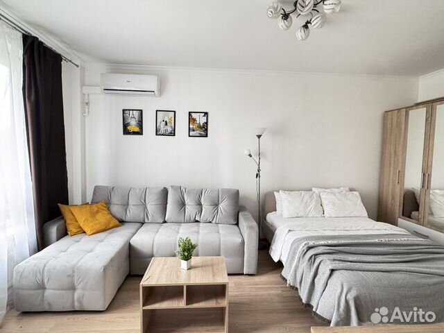 

1-к. квартира, 34 м², 2 кровати