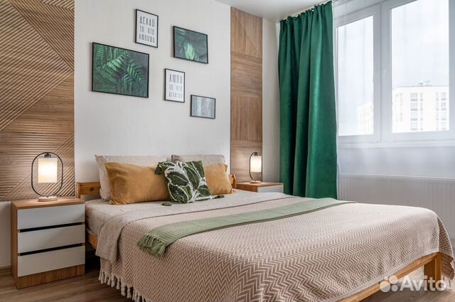 

Квартира-студия, 30 м², 2 кровати