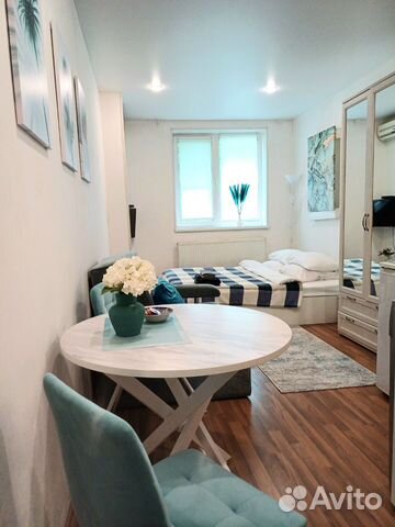 

Квартира-студия, 20 м², 2 кровати