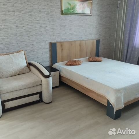 

1-к. квартира, 43 м², 2 кровати