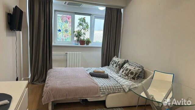 

Квартира-студия, 25 м², 2 кровати