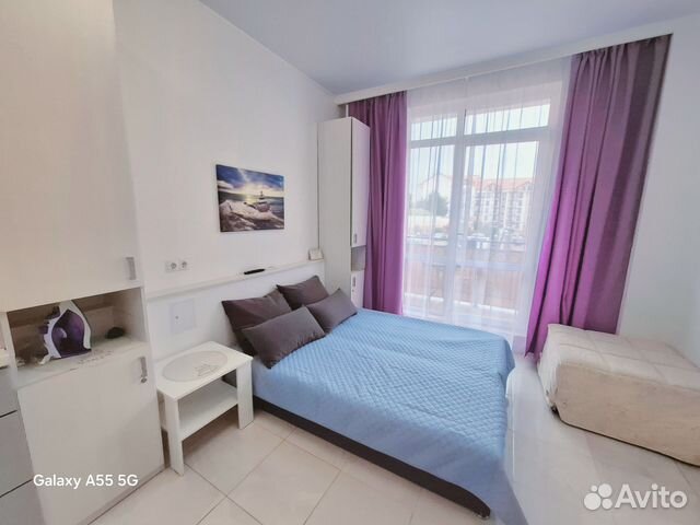 

Квартира-студия, 25 м², 2 кровати