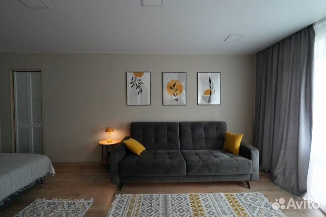 

Квартира-студия, 30 м², 2 кровати