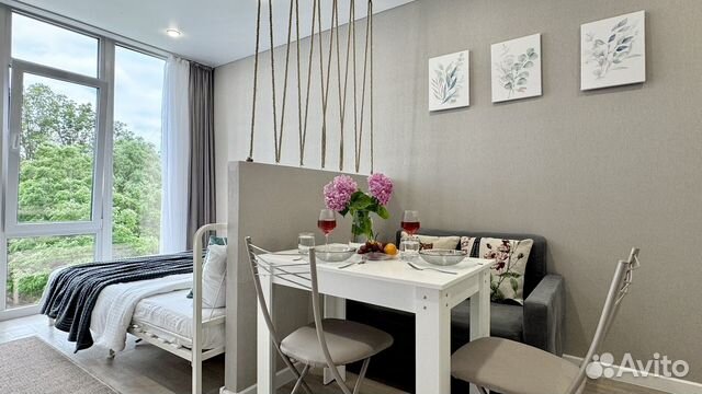 

Квартира-студия, 23 м², 2 кровати
