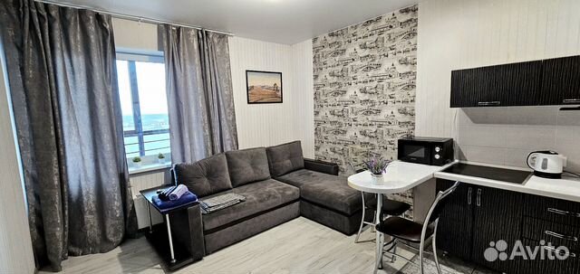 

Квартира-студия, 32 м², 1 кровать
