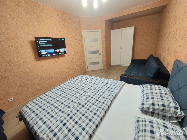 

1-к. квартира, 38 м², 2 кровати