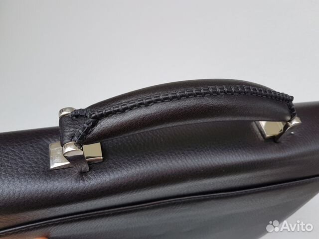 Новый кожаный портфель Neri Karra с кодовым замком