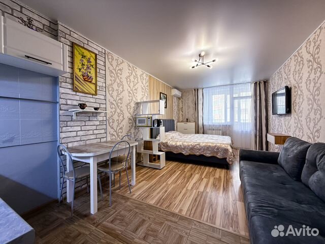 

Квартира-студия, 29,3 м², 3 кровати