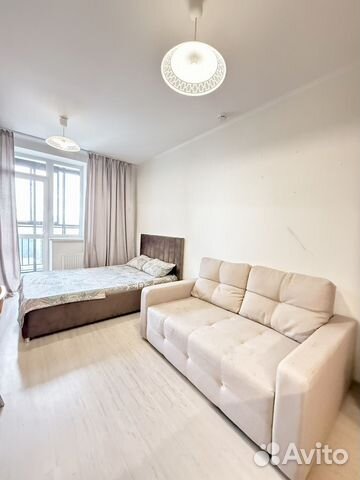 

Квартира-студия, 35 м², 2 кровати