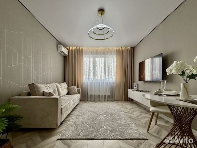 

1-к. квартира, 45 м², 2 кровати