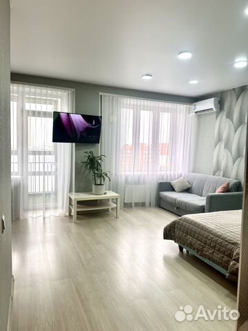 

Квартира-студия, 33 м², 2 кровати
