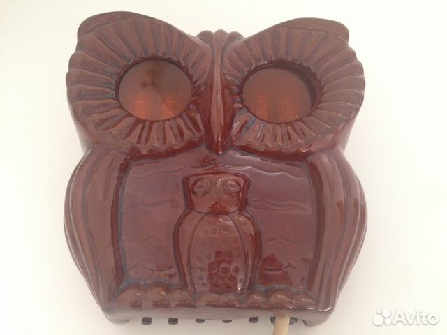 Часы СССР электронные - сова(филин),редкие