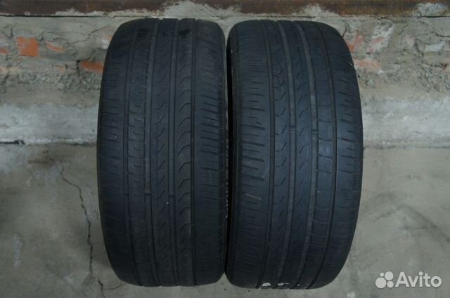 Летние шины бу R18 245/40/18 Pirelli P7 пара Летние шины бу R18 245/40/18 Pirelli P7 пара