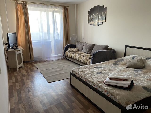 

1-к. квартира, 48 м², 2 кровати