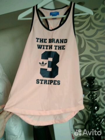 Майка спортивная adidas оригинал