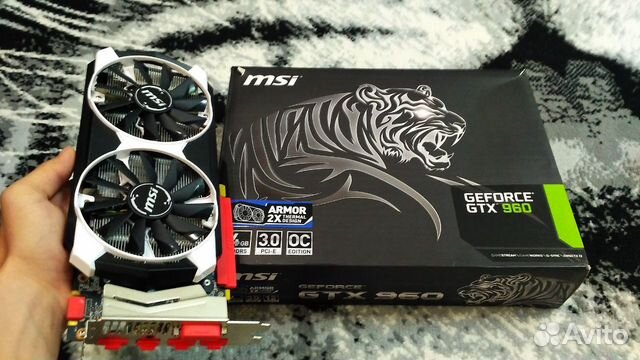 MSI Geforce GTX 960 4GB Tiger (oc edition)