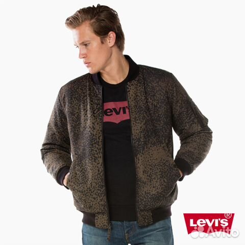 Levis Reversible MA-1 Bomber Camo L-XL-2XL купить в Москве | Личные вещи |  Авито