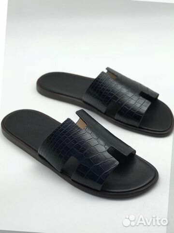 Сланцы Hermes из кожи крокодила