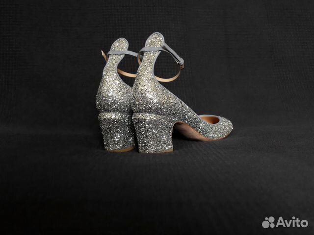 Туфли Valentino Embellished Glitter Pumps Туфли Valentino Embellished Glitter Pumps
