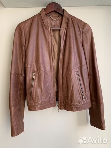 Куртка кожаная Massimo Dutti