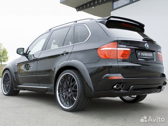 Диффузор Hamann для BMW X5 E70
