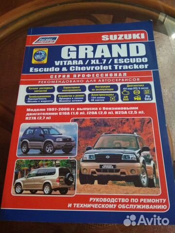 Руководство по эксплуатации Suzuki Grand Vitara