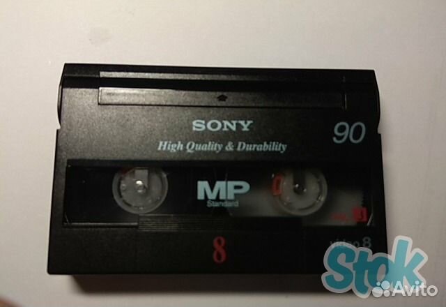 Видеокассета Video 8 Sony 90 минут Видеокассета Video 8 Sony 90 минут